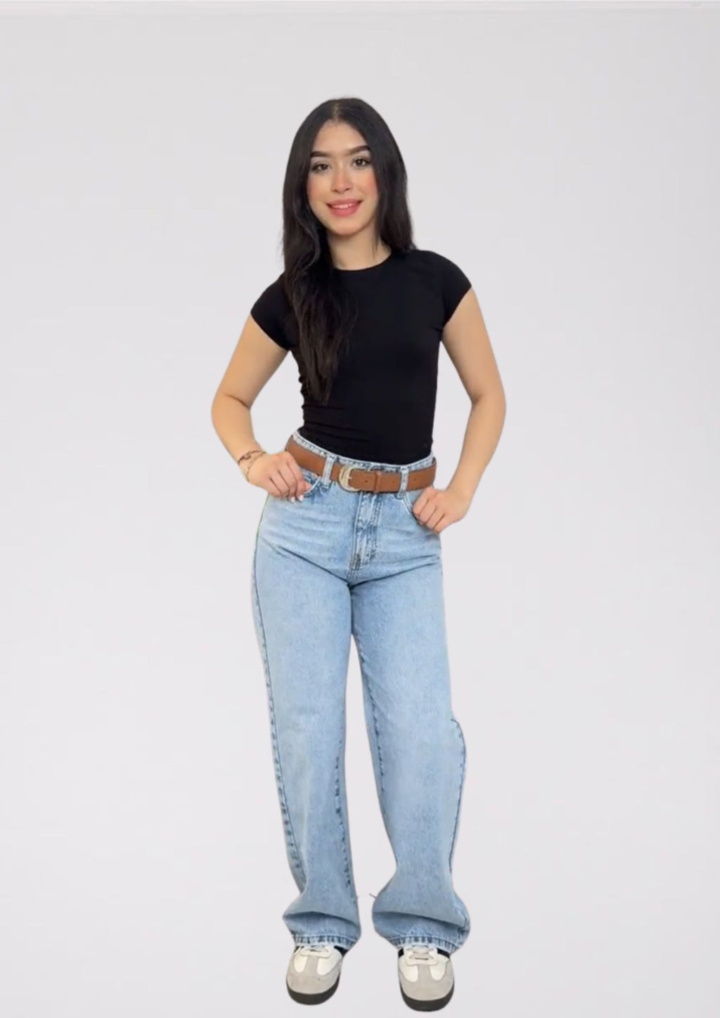 WIDE LEG JEAN RIGIDO