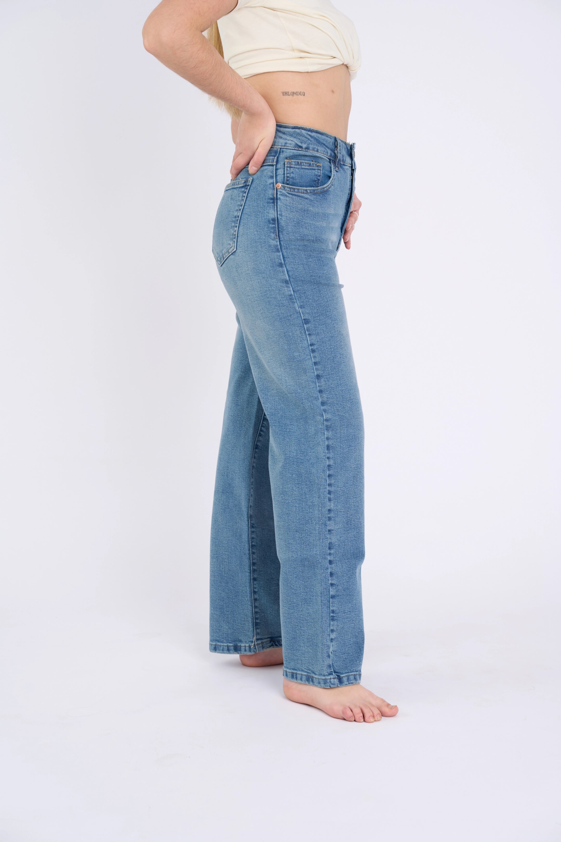 WIDE LEG  CONFY - MAIZ