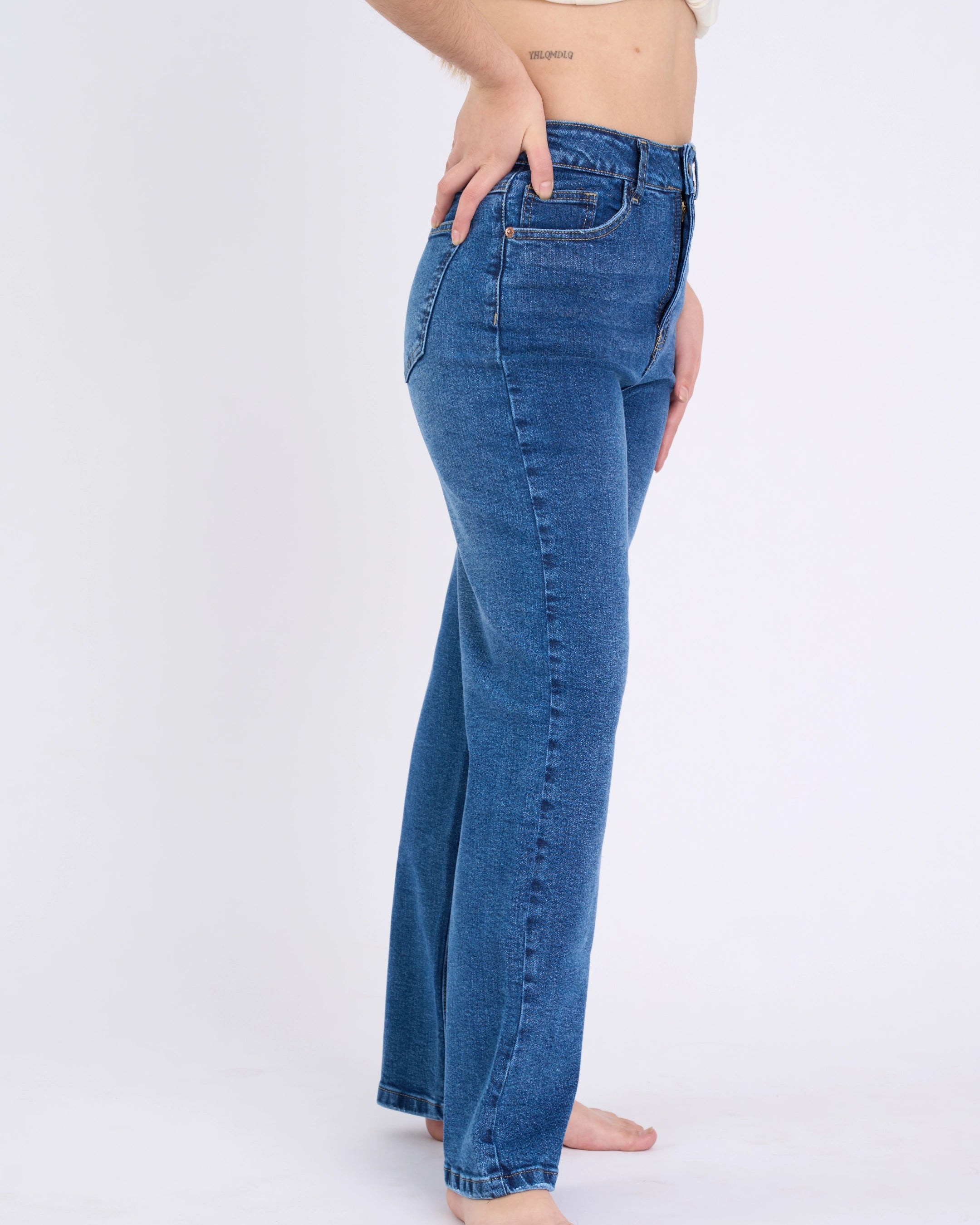 WIDE LEG CONFY - AZUL
