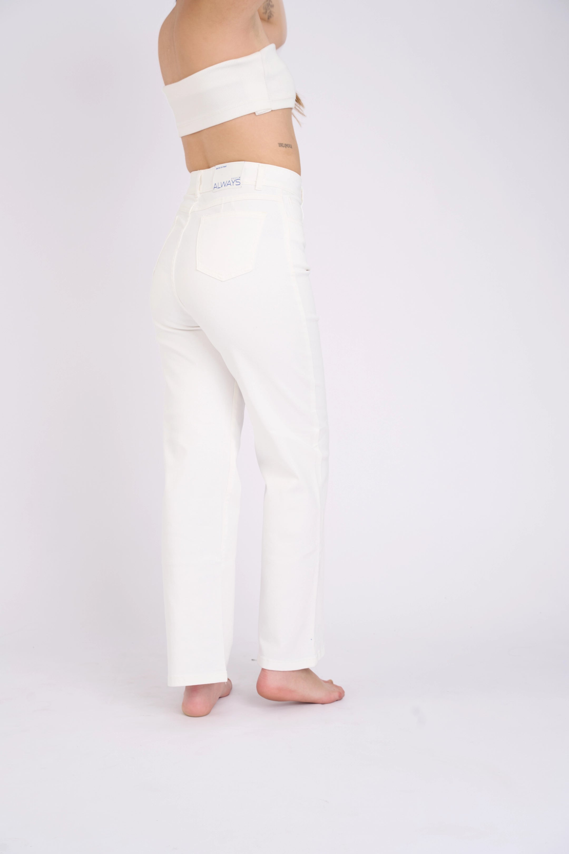 WIDE LEG COLOR COMFY - PERLA