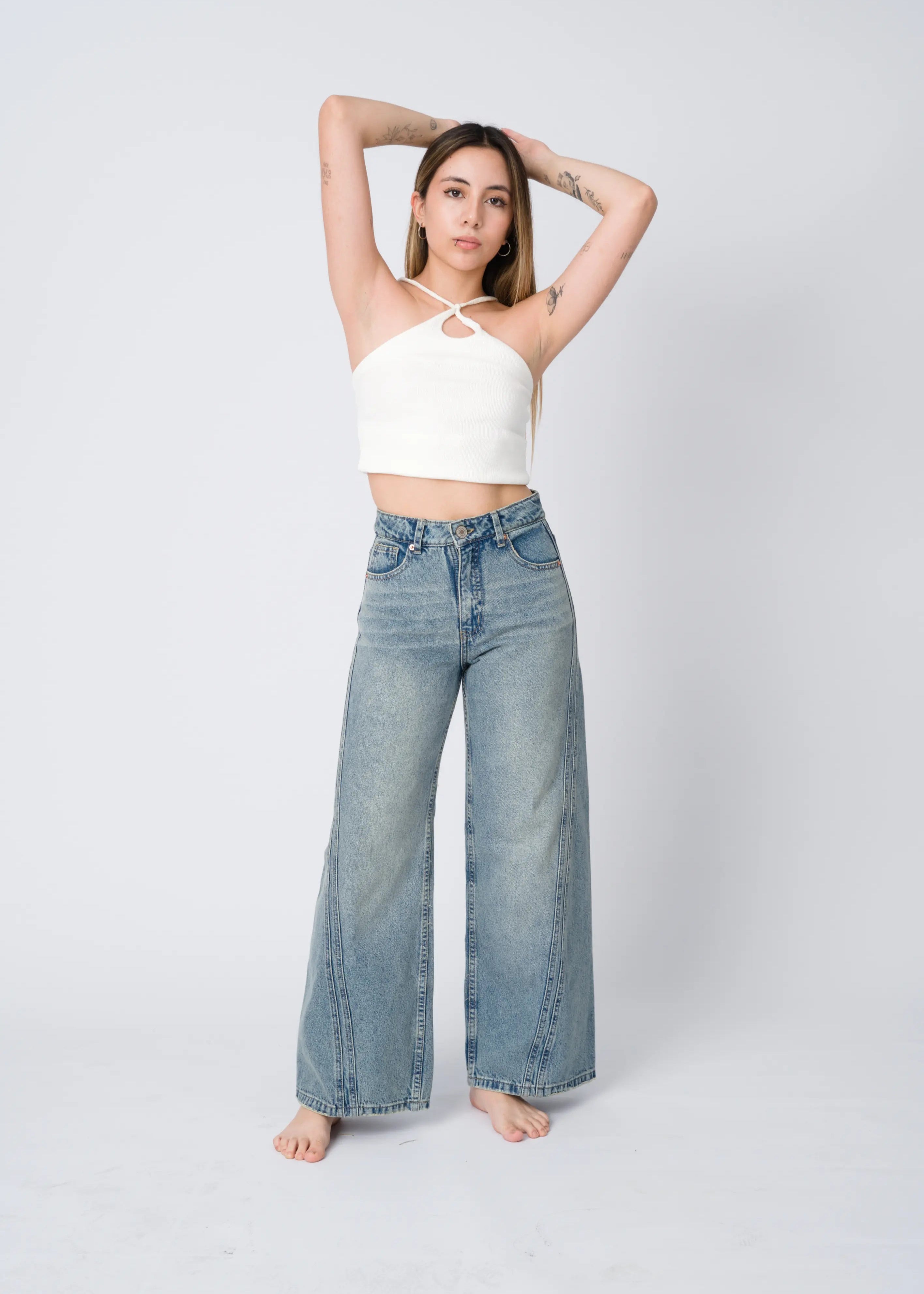 WIDE LEG BETTY - MAIZ