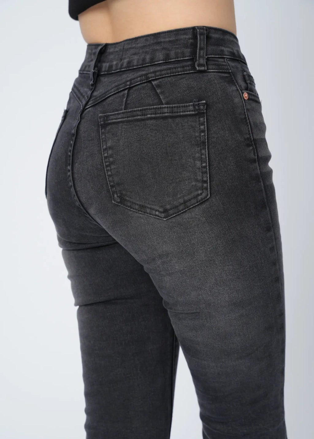 FLARE JEAN - PLOMO OSCURO