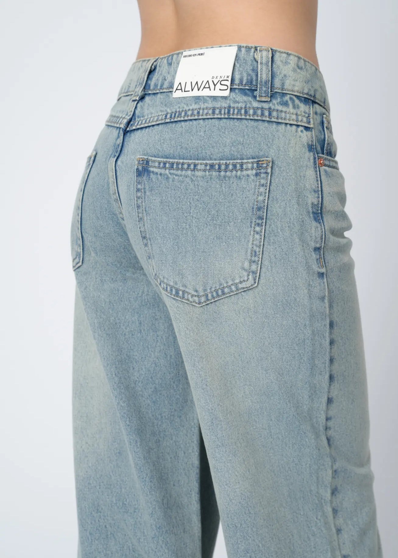 WIDE LEG RIGIDO LARGE - MAIZ